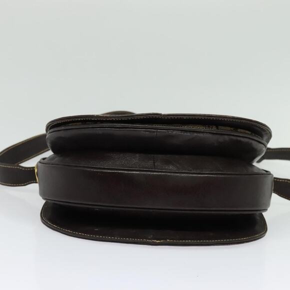 CELINE C Sulky Shoulder Bag Canvas Beige Gold - Picture 9 of 12